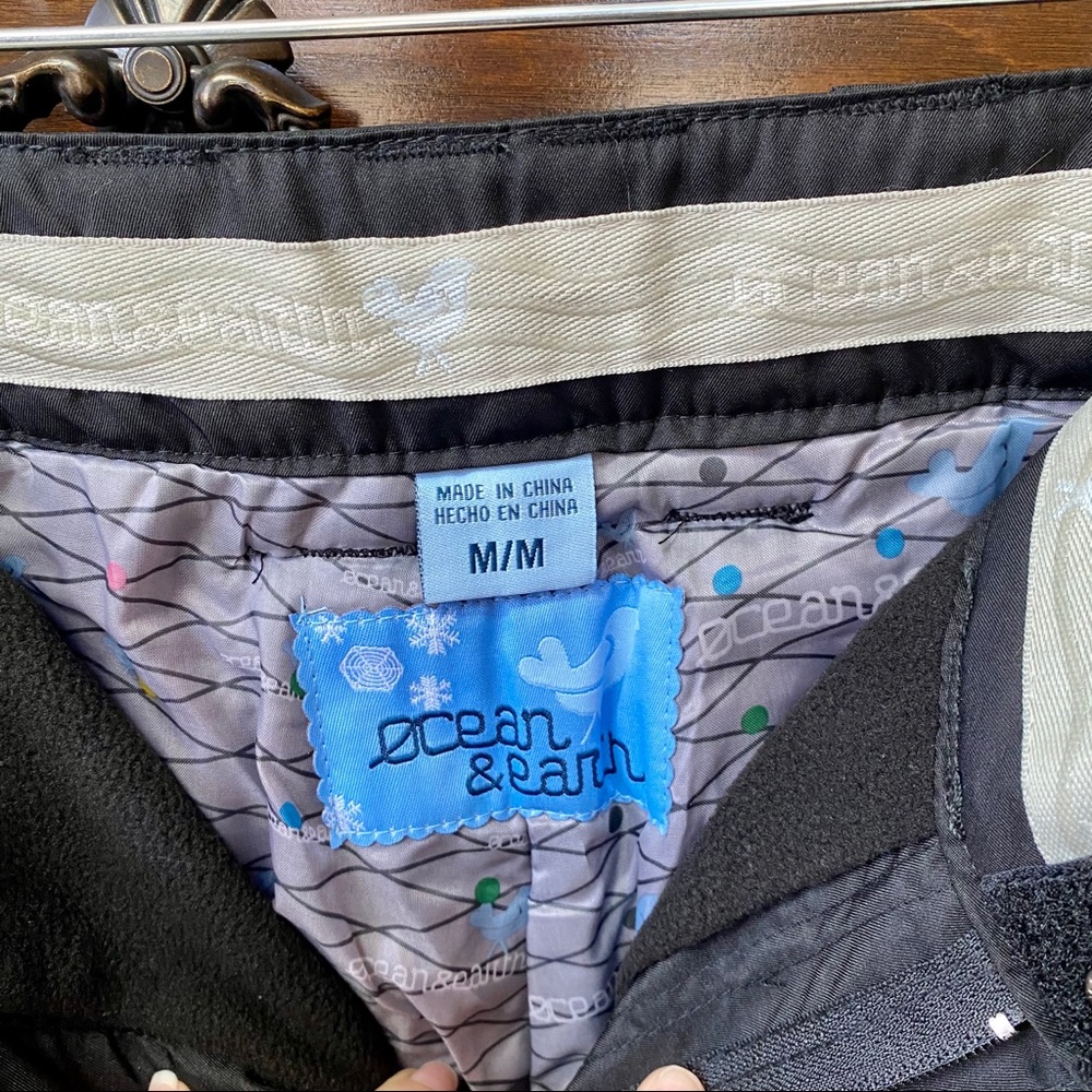 NWT! Ocean & Earth Water Resistant Snow Pants - Picture 3 of 8